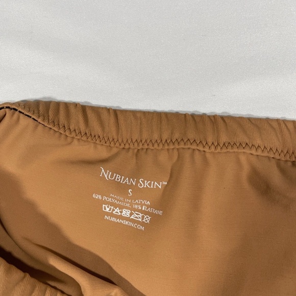 NEW Nubian Skin [ Small ] Naked Bandeau Bra in‎ Cafe au Lait - Picture 7 of 10